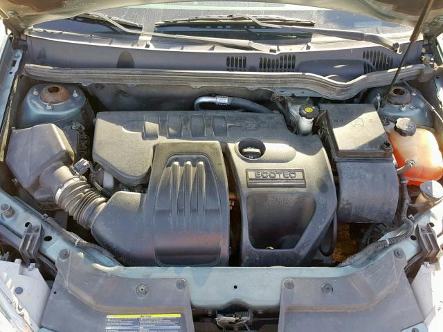 1G1AD5F56A7142623 - 2010 CHEVROLET COBALT 1LT GREEN photo 7