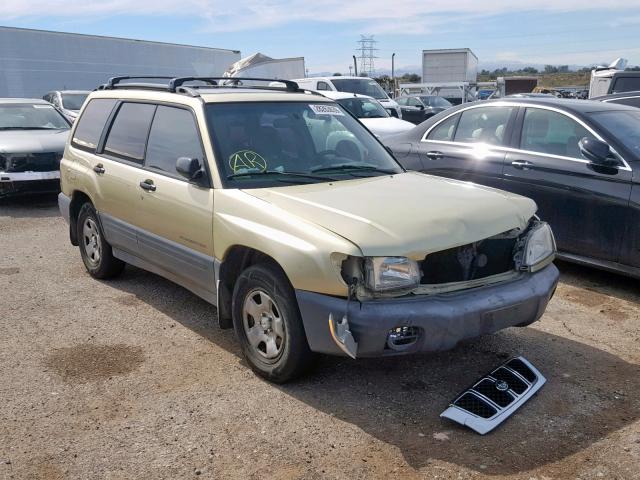 JF1SF635X1H701347 - 2001 SUBARU FORESTER L GOLD photo 1