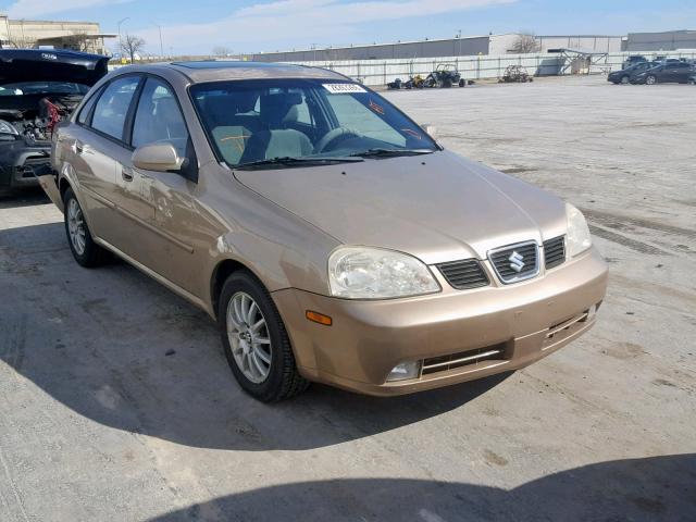 KL5JJ56Z25K202263 - 2005 SUZUKI FORENZA LX GOLD photo 1