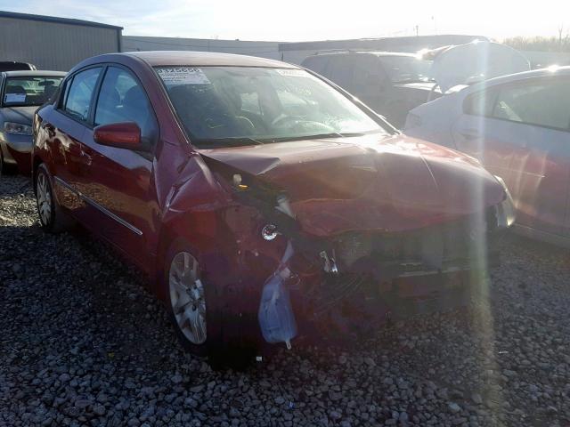 3N1AB6APXCL731560 - 2012 NISSAN SENTRA 2.0 RED photo 1