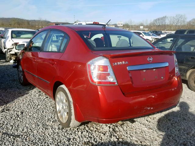 3N1AB6APXCL731560 - 2012 NISSAN SENTRA 2.0 RED photo 3