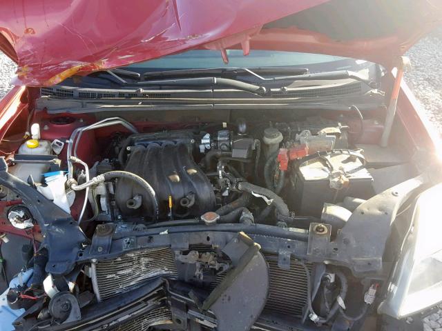 3N1AB6APXCL731560 - 2012 NISSAN SENTRA 2.0 RED photo 7