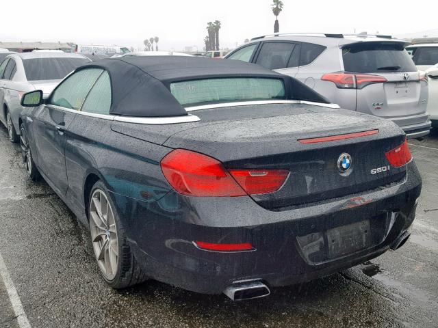 WBALZ3C57CDL72859 - 2012 BMW 650 I BLACK photo 3