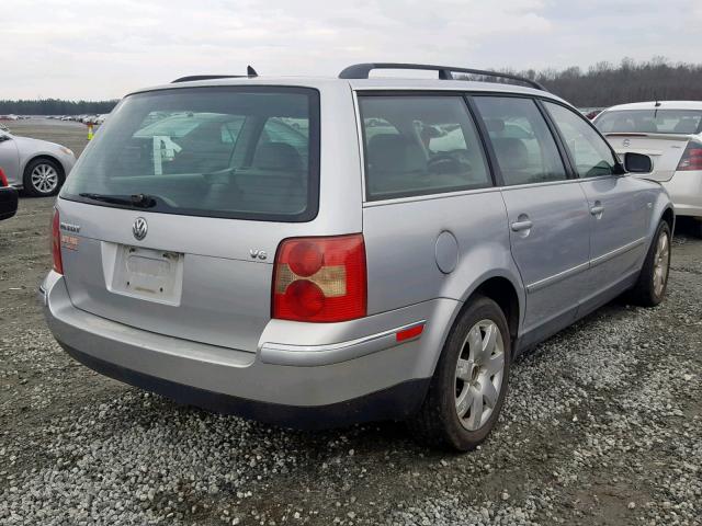 WVWWH63B42E098152 - 2002 VOLKSWAGEN PASSAT GLX 银色 照片 4