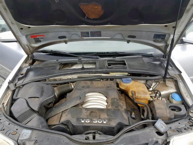 WVWWH63B42E098152 - 2002 VOLKSWAGEN PASSAT GLX 银色 照片 7