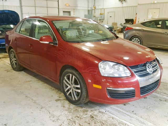 3VWRF71K66M751802 - 2006 VOLKSWAGEN JETTA 2.5 RED photo 1