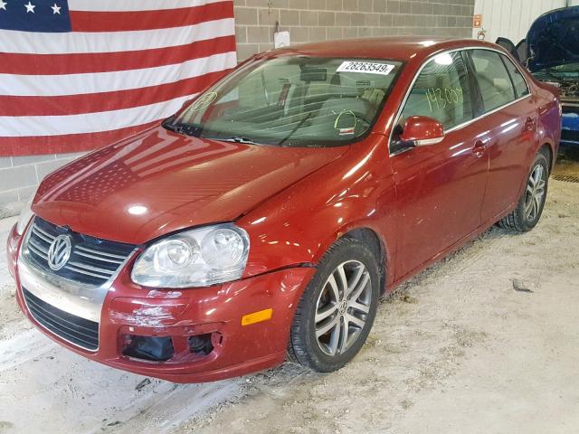 3VWRF71K66M751802 - 2006 VOLKSWAGEN JETTA 2.5 RED photo 2