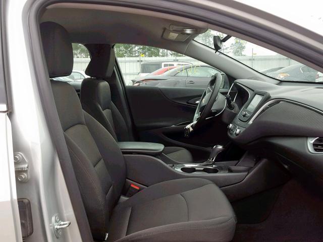 1G1ZB5STXHF122159 - 2017 CHEVROLET MALIBU LS SILVER photo 5