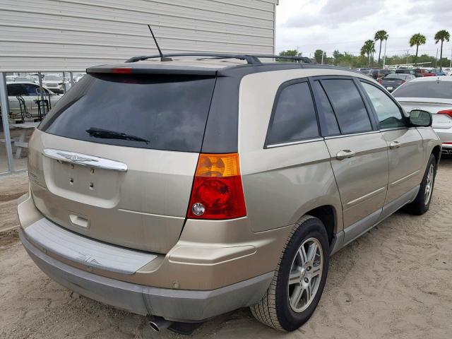 2A8GM68X28R615960 - 2008 CHRYSLER PACIFICA T GOLD photo 4