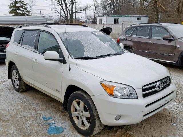 JTMBK31V165002687 - 2006 TOYOTA RAV4 LIMIT WHITE photo 1