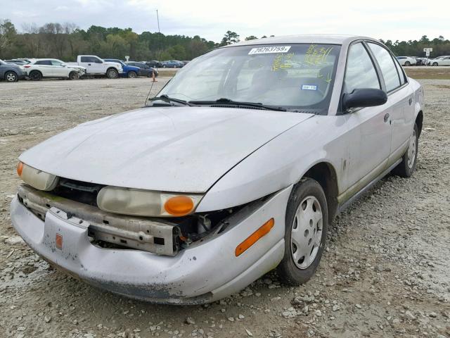 1G8ZH52801Z220813 - 2001 SATURN SL1 SILVER photo 2