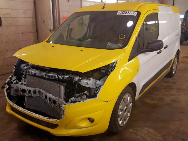 NM0LS7F71E1147270 - 2014 FORD TRANSIT CO WHITE photo 2