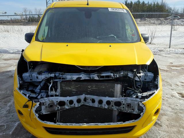 NM0LS7F71E1147270 - 2014 FORD TRANSIT CO WHITE photo 9