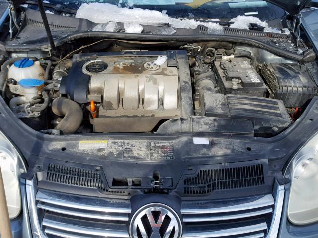 3VWDT81K16M694501 - 2006 VOLKSWAGEN JETTA TDI GREEN photo 7