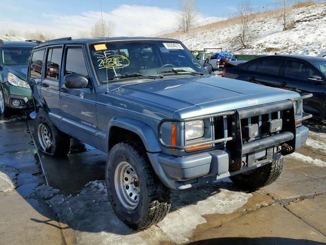 1J4FF78S3XL610629 - 1999 JEEP CHEROKEE L BLUE photo 1