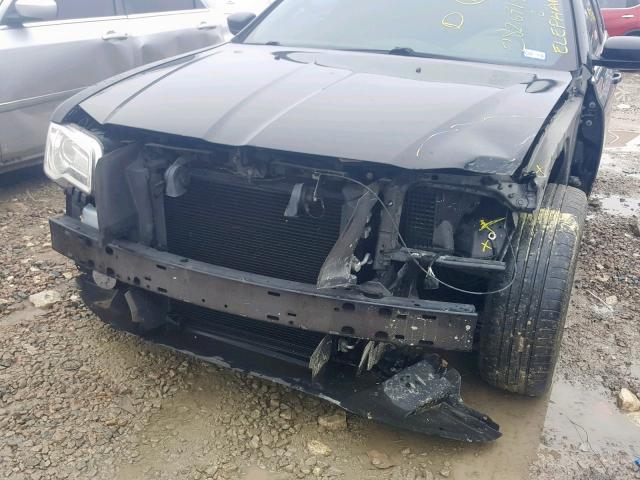 2C3CCAAG6EH255569 - 2014 CHRYSLER 300 BLACK photo 9