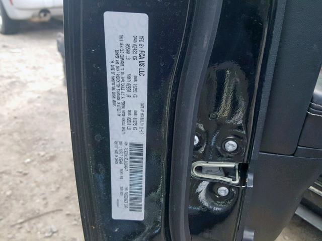 2C3CDXL95JH184647 - 2018 DODGE CHARGER SR BLACK photo 10