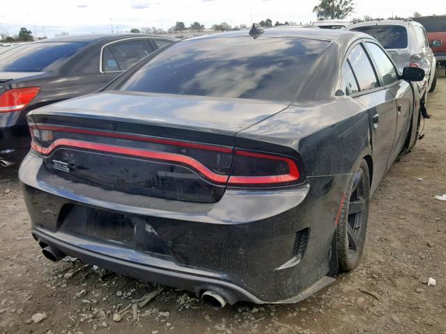 2C3CDXL95JH184647 - 2018 DODGE CHARGER SR BLACK photo 4