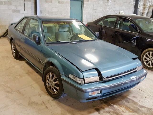 1HGCA6281KA034687 - 1989 HONDA ACCORD LXI BLUE photo 1