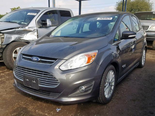 1FADP5CU2GL108384 - 2016 FORD C-MAX PREM GRAY photo 2