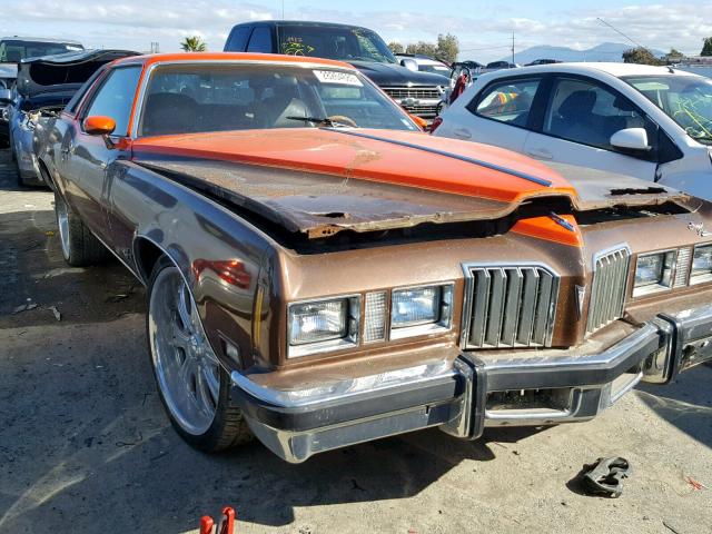 2H57K7P199914 - 1977 PONTIAC GRAND PRIX 橙色 照片 1