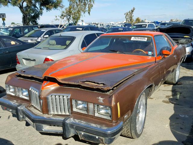 2H57K7P199914 - 1977 PONTIAC GRAND PRIX 橙色 照片 2