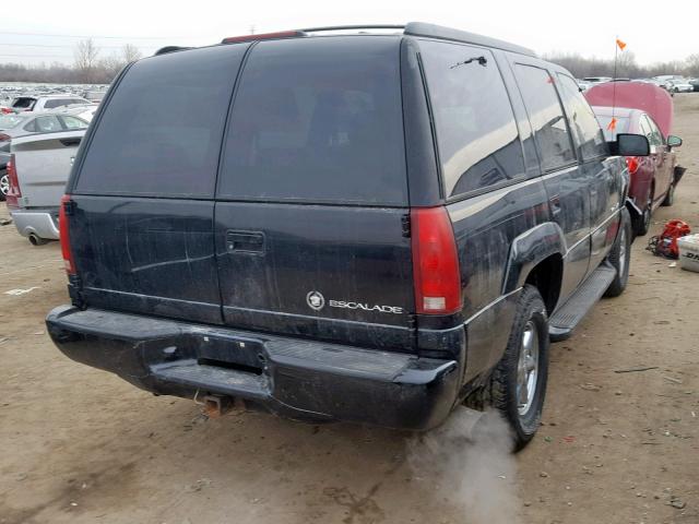 1GYEK13R8YR133994 - 2000 CADILLAC ESCALADE BLACK photo 4