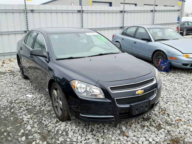 1G1ZB5EB0AF103323 - 2010 CHEVROLET MALIBU LS შავი ფოტო 1