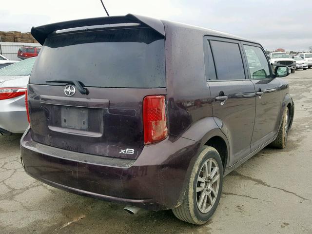JTLKE50E881008067 - 2008 TOYOTA SCION XB 紫色 照片 4