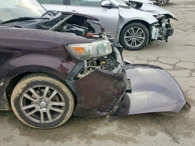 JTLKE50E881008067 - 2008 TOYOTA SCION XB 紫色 照片 9