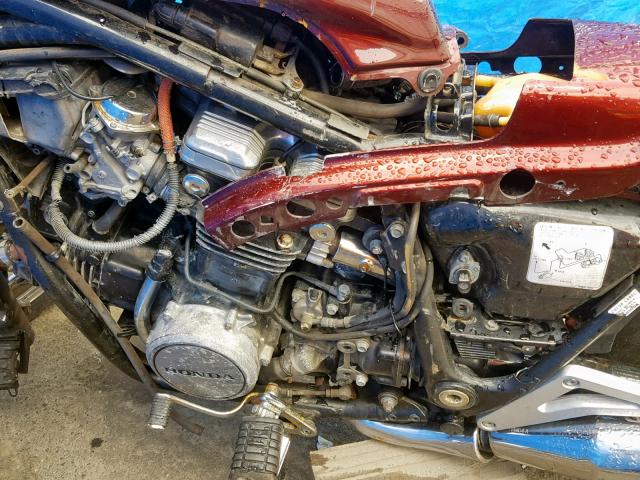 1HFSC1210EA113000 - 1984 HONDA VF1100 C RED photo 7