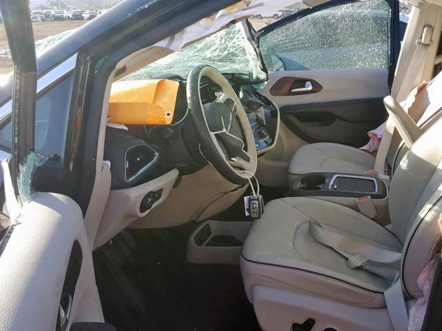 2C4RC1GG2HR835896 - 2017 CHRYSLER PACIFICA L BLACK photo 5