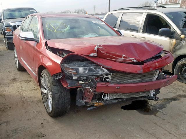 1G1155S37EU124818 - 2014 CHEVROLET IMPALA LTZ RED photo 1