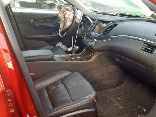 1G1155S37EU124818 - 2014 CHEVROLET IMPALA LTZ RED photo 5