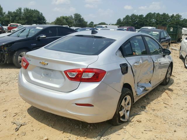 1G1BC5SM4G7241664 - 2016 CHEVROLET CRUZE LS SILVER photo 4