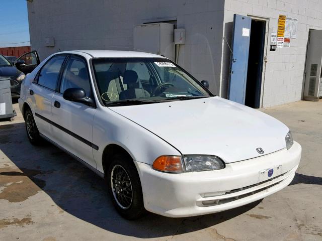 JHMEG8647SS016194 - 1995 HONDA CIVIC DX WHITE photo 1