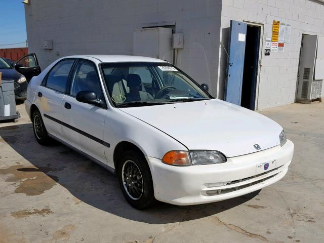 JHMEG8647SS016194 - 1995 HONDA CIVIC DX WHITE photo 2