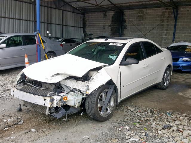 1G2ZH558264177327 - 2006 PONTIAC G6 GT WHITE photo 2