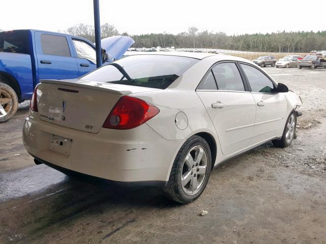 1G2ZH558264177327 - 2006 PONTIAC G6 GT WHITE photo 4