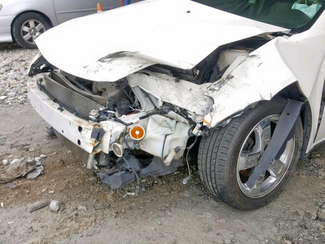 1G2ZH558264177327 - 2006 PONTIAC G6 GT WHITE photo 9