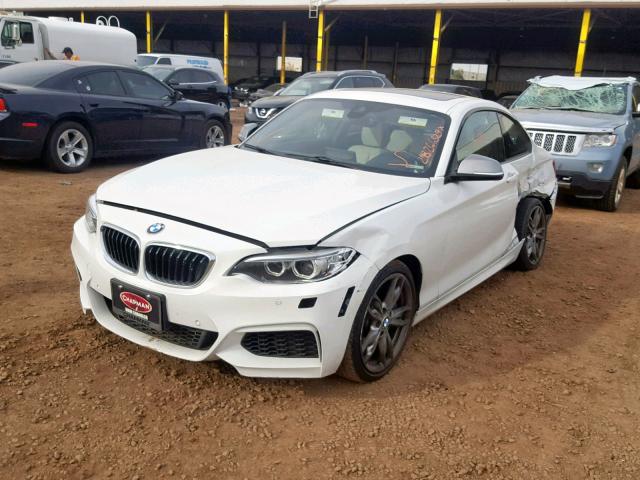 WBA1J9C59GV696252 - 2016 BMW M235XI WHITE photo 2