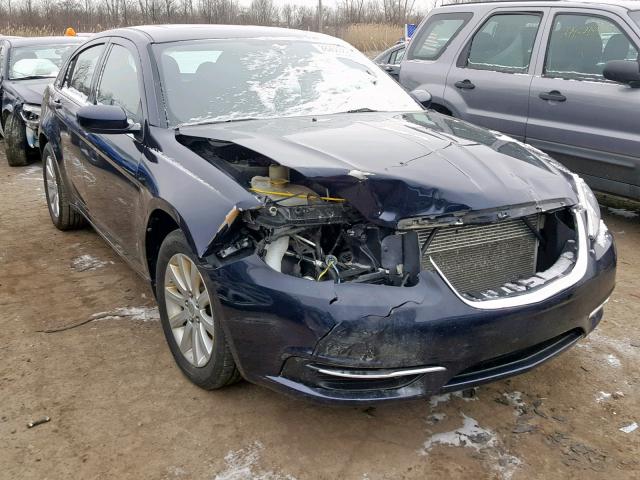 1C3BC1FB7BN594613 - 2011 CHRYSLER 200 TOURIN BLUE photo 1