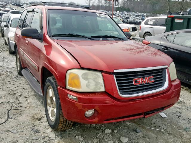 1GKDS13SX22276583 - 2002 GMC ENVOY RED photo 1