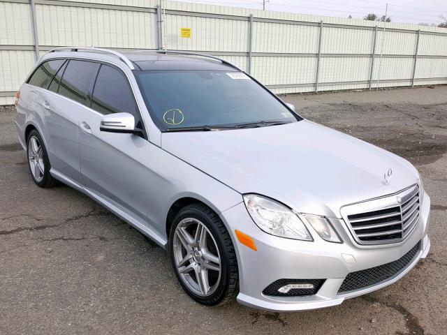 WDDHH8HB5BA309191 - 2011 MERCEDES-BENZ E 350 4MAT SILVER photo 1