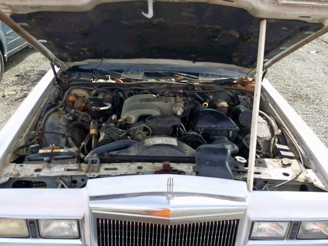 1LNBM81F2KY728739 - 1989 LINCOLN TOWN CAR WHITE photo 7