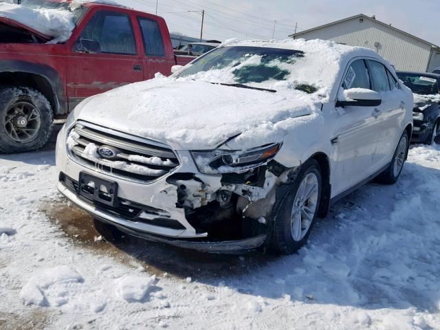 1FAHP2E86FG131724 - 2015 FORD TAURUS SEL WHITE photo 2