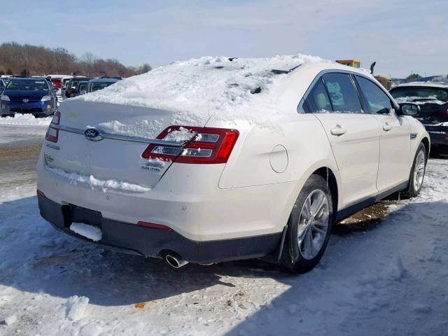 1FAHP2E86FG131724 - 2015 FORD TAURUS SEL WHITE photo 4