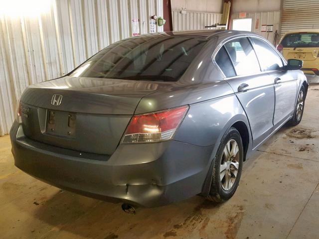 JHMCP26428C069716 - 2008 HONDA ACCORD LXP CHARCOAL photo 4