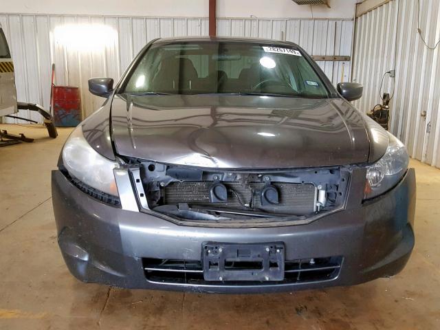 JHMCP26428C069716 - 2008 HONDA ACCORD LXP CHARCOAL photo 9