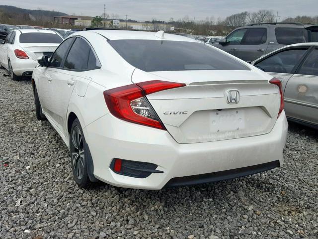 19XFC1F74HE026390 - 2017 HONDA CIVIC EXL WHITE photo 3